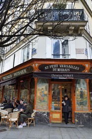 France, Paris (75), boulangerie patisserie Au Petit Versailles Du Marais tenue par Christian Vabret, Meilleur ouvrier de France