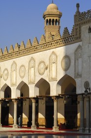 Egypt, Cairo, El-Azhar mosque main courtyard