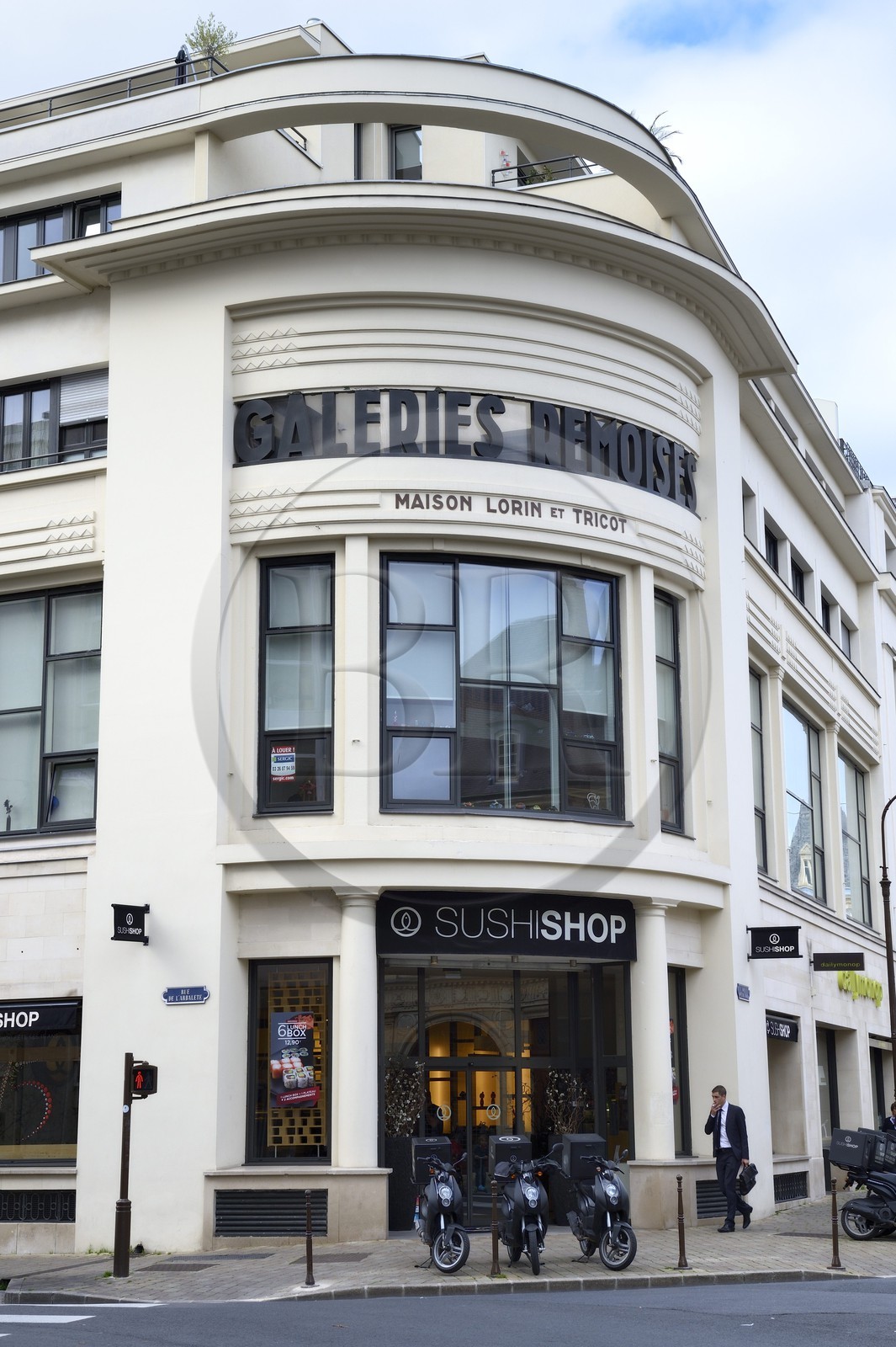 France, Marne (51), Reims, les Galeries Rémoises de style Art Déco