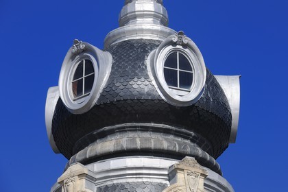 France, Herault, Montpellier, historical center, the Ecusson, Place de la Comedie (Comedy Square), building named The Deep-sea diver