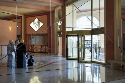 France, Alpes-Maritimes, Cannes, lobby of the former Miramar palace