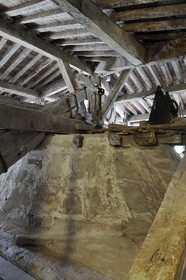 France, Yvelines (78), château de Versailles, classé Patrimoine Mondial de l'UNESCO, au dessus de la Galerie des Glaces