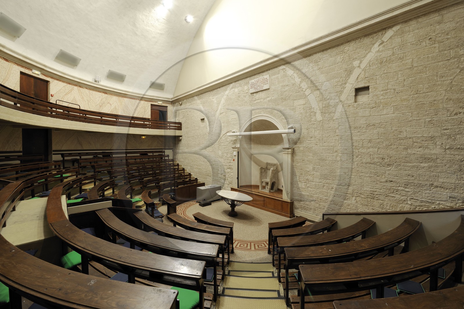 France, Hérault (34), Montpellier, centre historique, faculté de médecine, le Theatrum Anatomicum construit en 1804
