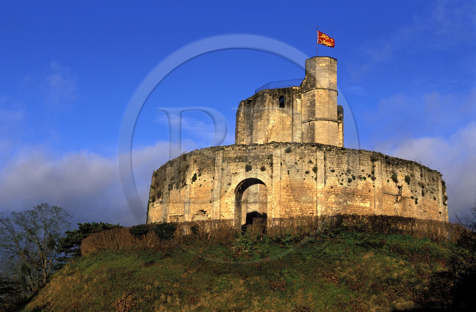 France, Eure (27), Gisors, le château et son donjon