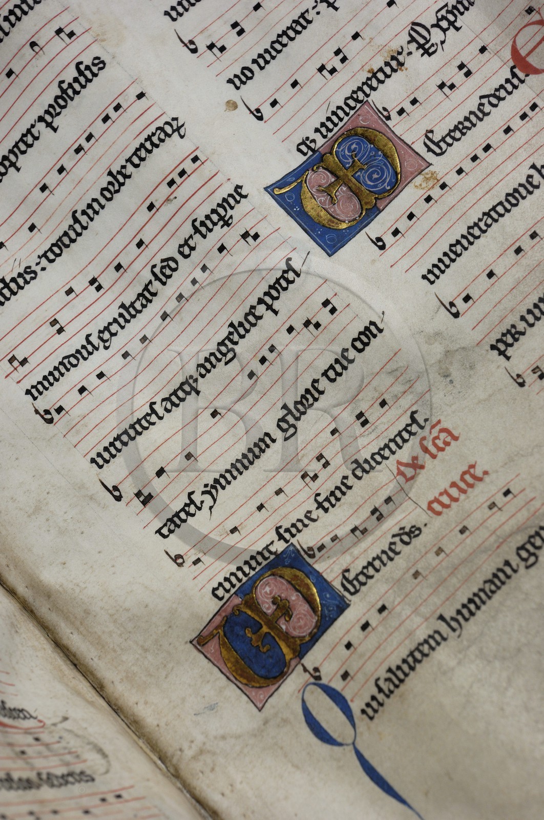 France, Manche (50), Avranches, le Scriptorial (musée des manuscrits du Mont Saint-Michel), manuscrits du Mont originaux