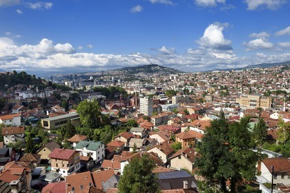 Bosnia and Herzegovina, Sarajevo, the National and University Library right