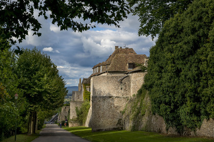 France, Saone et Loire, Autun, remains of the Gallo-Roman ramparts