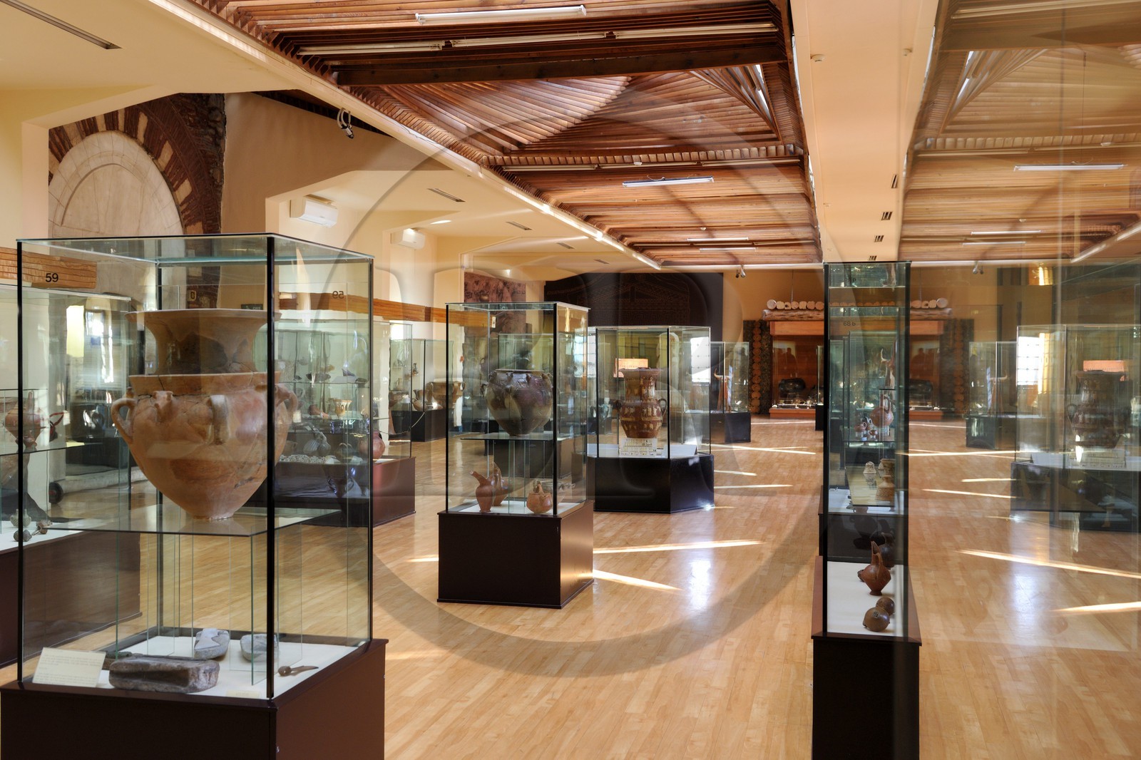 Turquie, Anatolie centrale, Ankara, le musée des Civilisations Anatoliennes, salle des colonies assyriennes