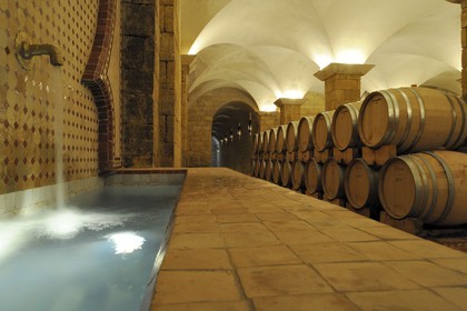 Maroc, région de Meknès, Boufakrane, Les Celliers de Meknès, les caves à vin