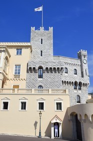 Principauté de Monaco, Monaco, le palais princier sur le Rocher