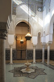 Maroc, Meknès, ville impériale, mausolée de Moulay Ismaïl