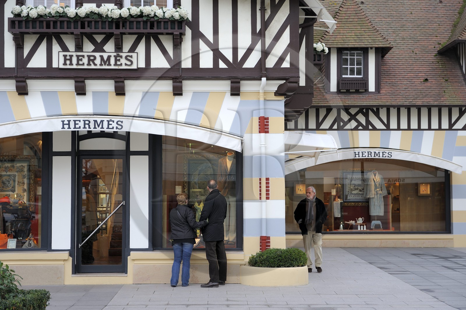 France, Calvados (14), Pays d'Auge, Deauville, boutique de luxe
