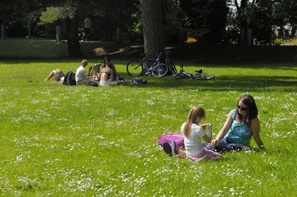 Republic of Ireland, County Cork, Cork, University College Cork (UCC) garden