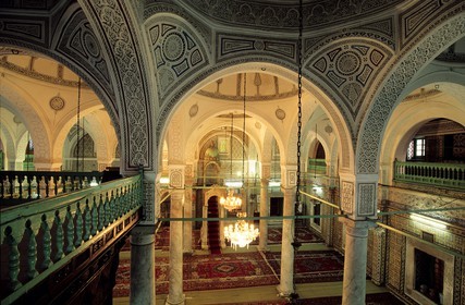 Libya, Tripoli, Gurgi mosque in the Bab Al Bahr district inside the Medina