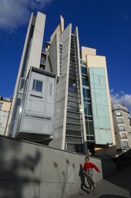 France, Paris (75), contemporary architect designed buiding