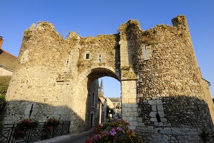 France, Eure et Loir, Bonneval, the Saint Roche Gate (Porte Saint Roche)