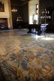 France, Loir et Cher, Loire Valley, listed as World Heritage by UNESCO, Chaumont sur Loire castle, Council Room