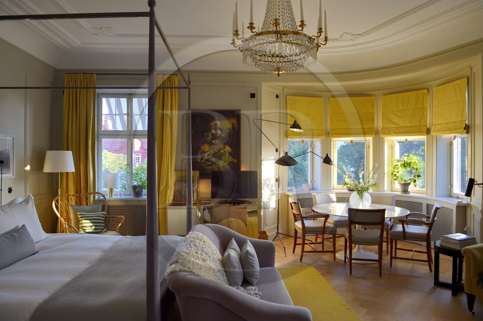 Suède, Stockholm, Hotel Ett Hem, une chambre