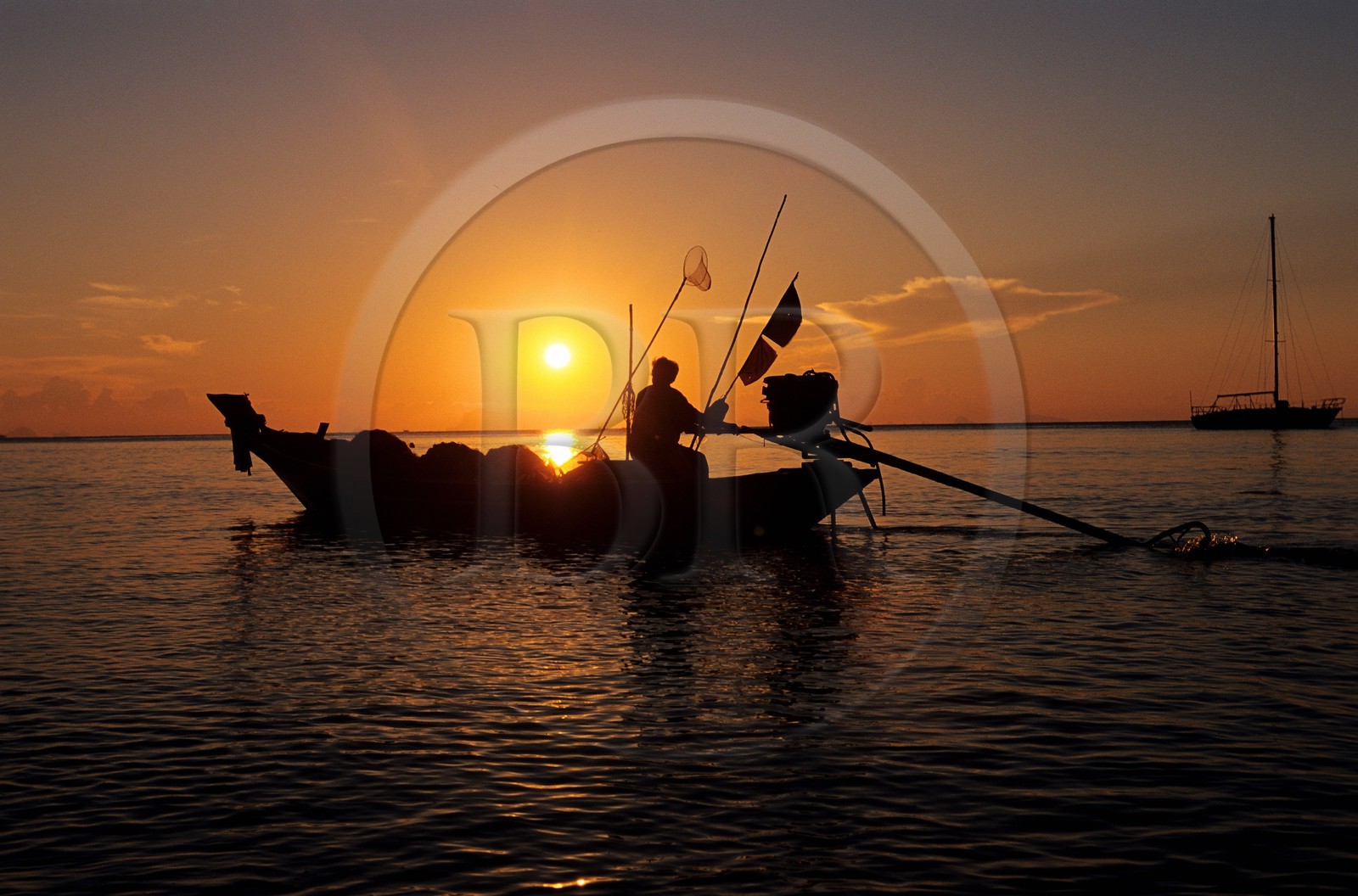 Thaïlande, golfe de Siam, île de Ko Samui, Hat Ang Thong plage de la côte Ouest de l' île