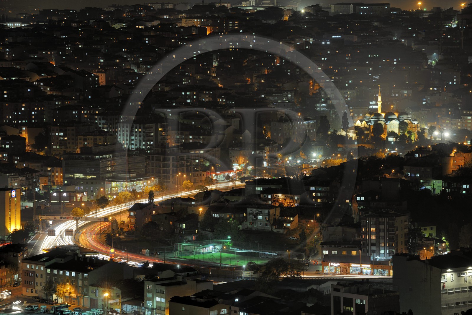 Turquie, Istanbul, quartiers au nord-ouest de Pera sur la rive européenne