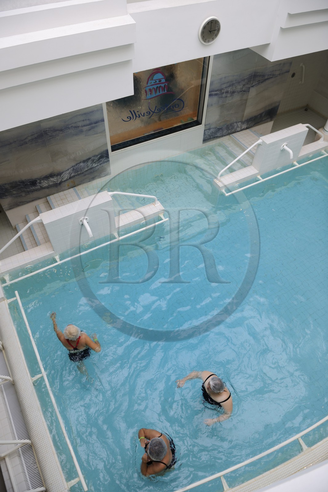 France, Vosges, Contrexeville, Contrexeville Spa (Eurospa Group), the swimming pool