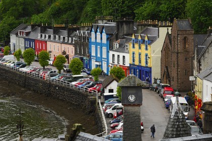 Royaume-Uni, Ecosse, Highland, Hébrides intérieures, Ile de Mull, port de Tobermory