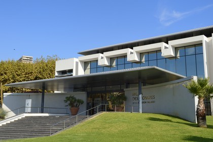France, Corse-du-Sud (2A), Ajaccio, le palais des congrès et d'exposition