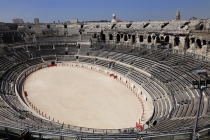France, Gard, Nimes, the arenas