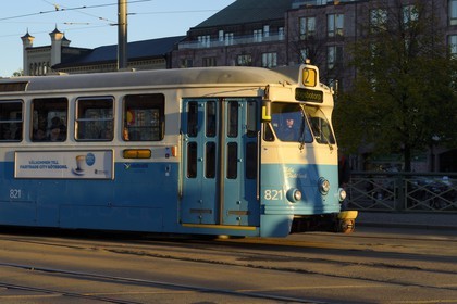 Suède, Västra Götaland, Göteborg (Gothenburg), le tramway