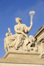 France, Yvelines, Chateau de Versailles, listed as World Heritage by UNESCO, The Peace statue by Jean Baptiste Tuby