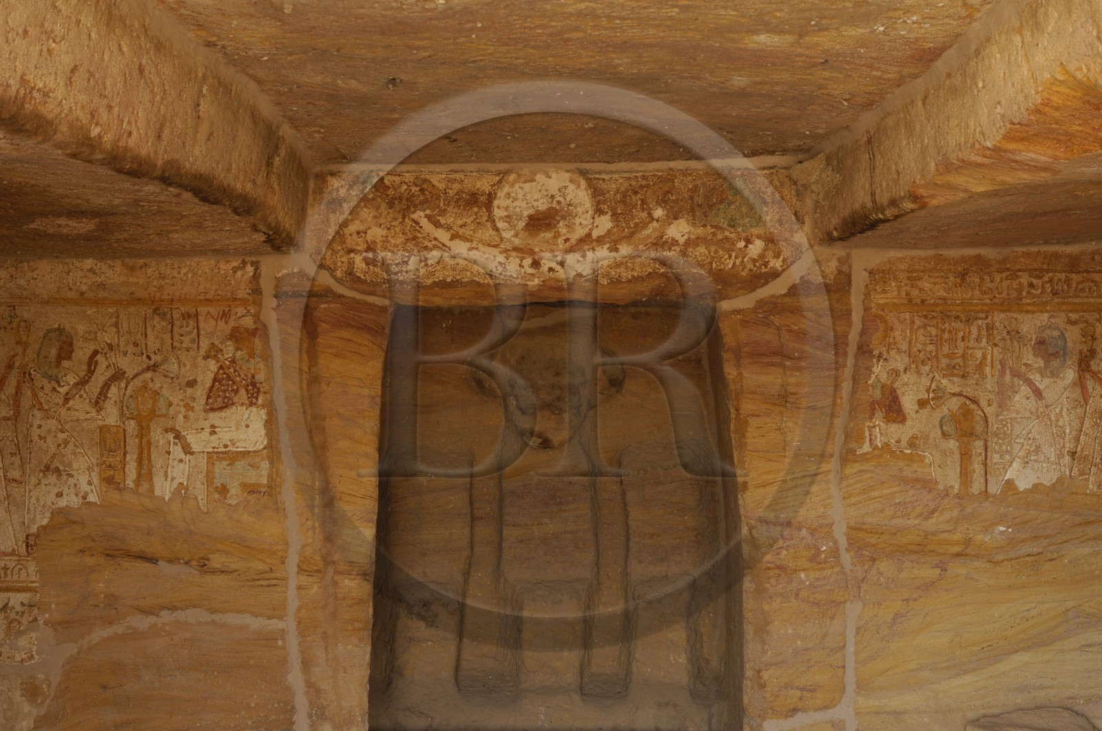 Egypte, Haute Egypte, Nubie, Lac Nasser, site d'Amada, la tombe de Pennout