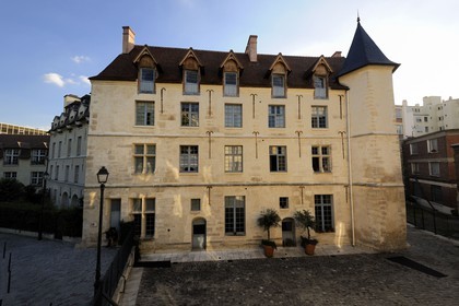 France, Paris (75), Hôtel de la Reine Blanche au 17 de la rue des Gobelins