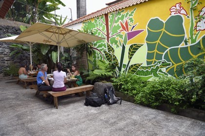 Portugal, Ile de Madère, Porto da Cruz, Jaca Hostel