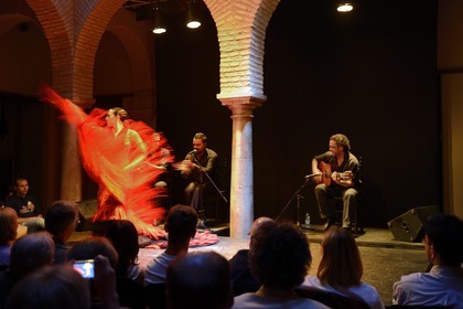 Spain, Andalusia, Seville, Santa Cruz district, museum of flamenco dance