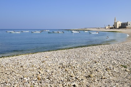 Sultanate of Oman, Ash Sharqiyah region, the fishermen village of Tiwi on the turtle coast