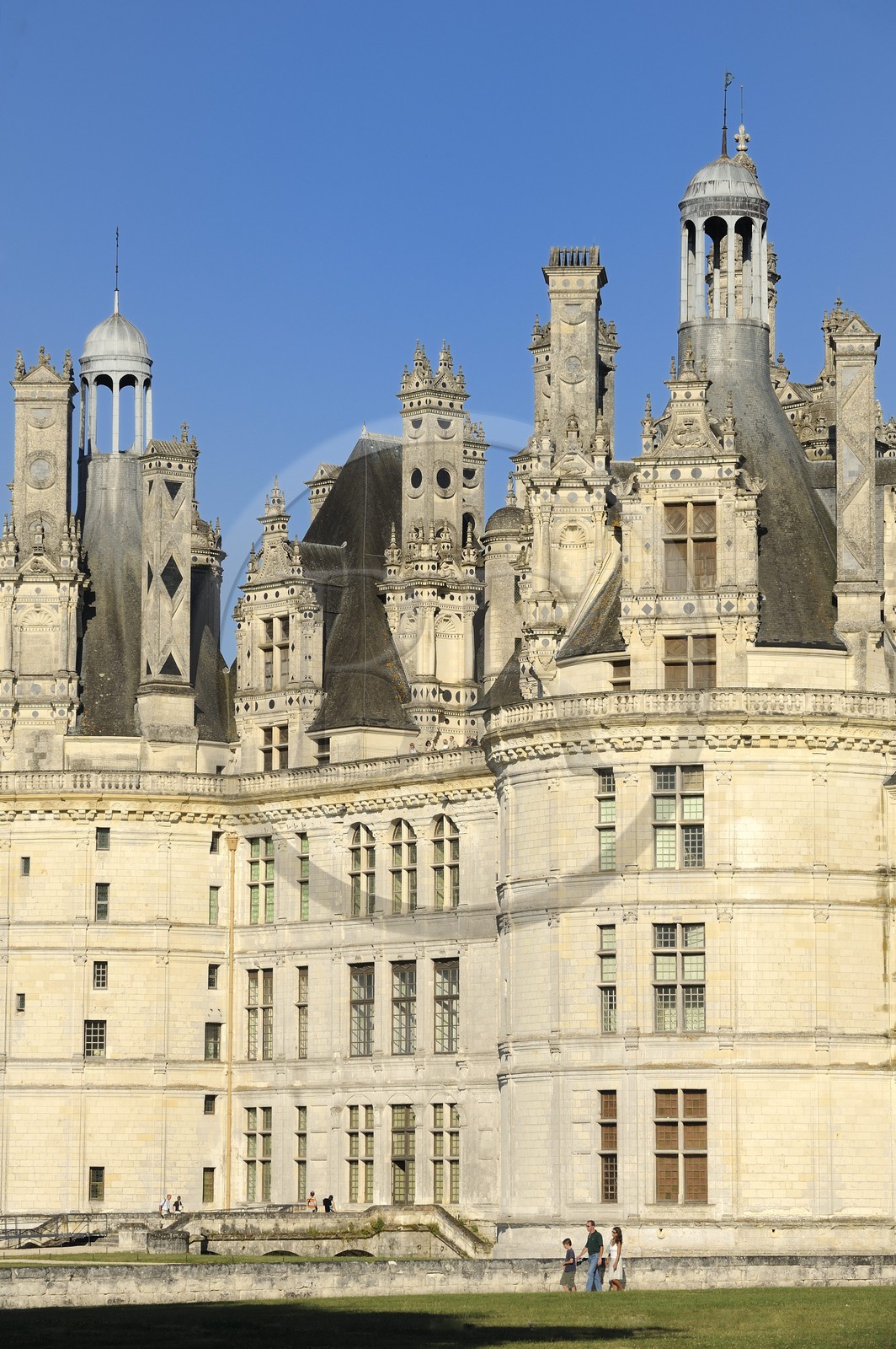 France, Loir et Cher (41), Vallée de la Loire classée Patrimoine Mondial de l' UNESCO, château de Chambord