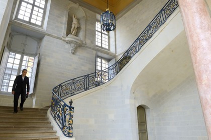 France, Ille-et-Vilaine, Hotel de Blossac, an 18th century hotel particulier (townhouse)