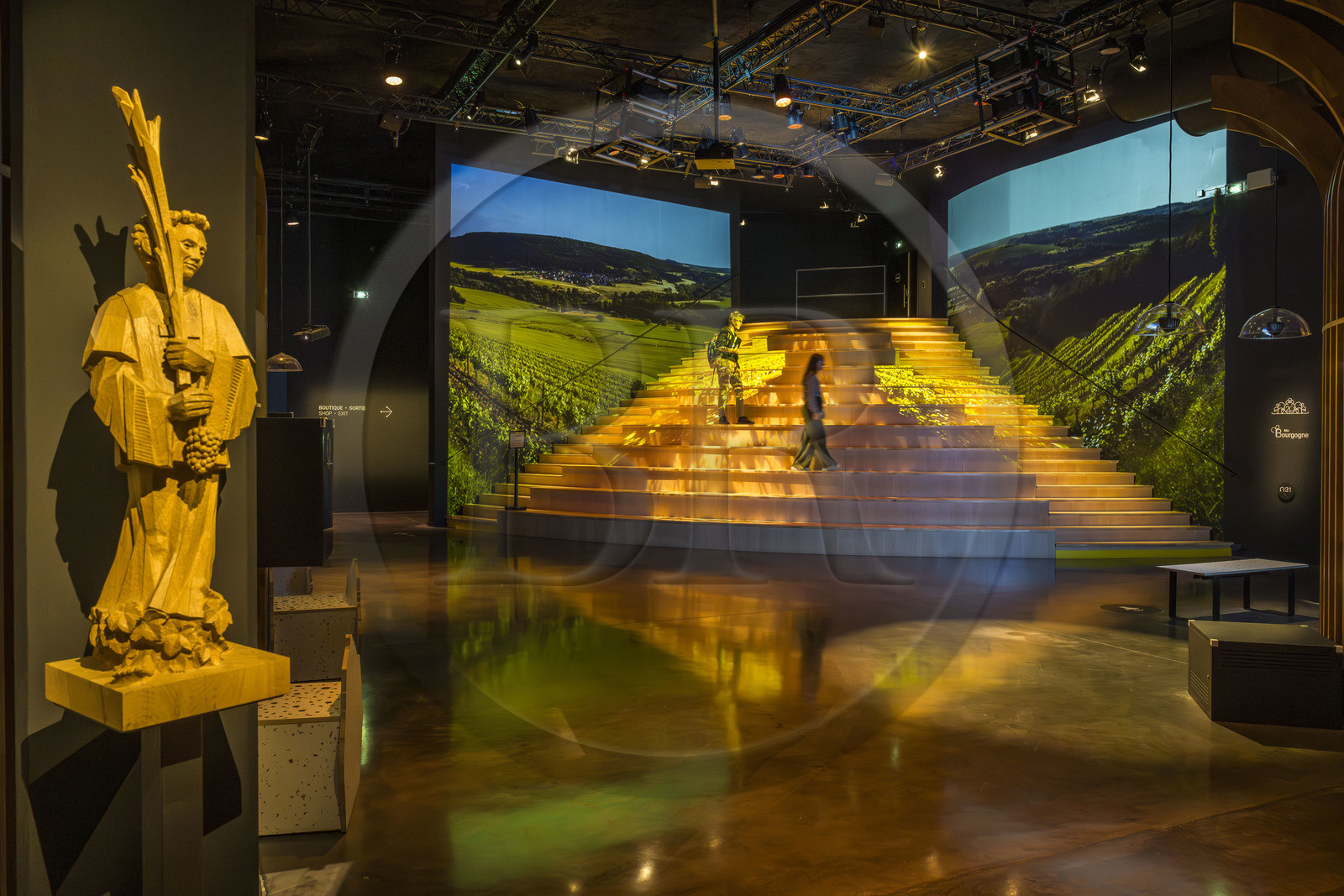 France, Côte-d'Or (21), les climats de Bourgogne classés Patrimoine Mondial de l'UNESCO, Beaune, la Cité des vins et climats de Bourgogne