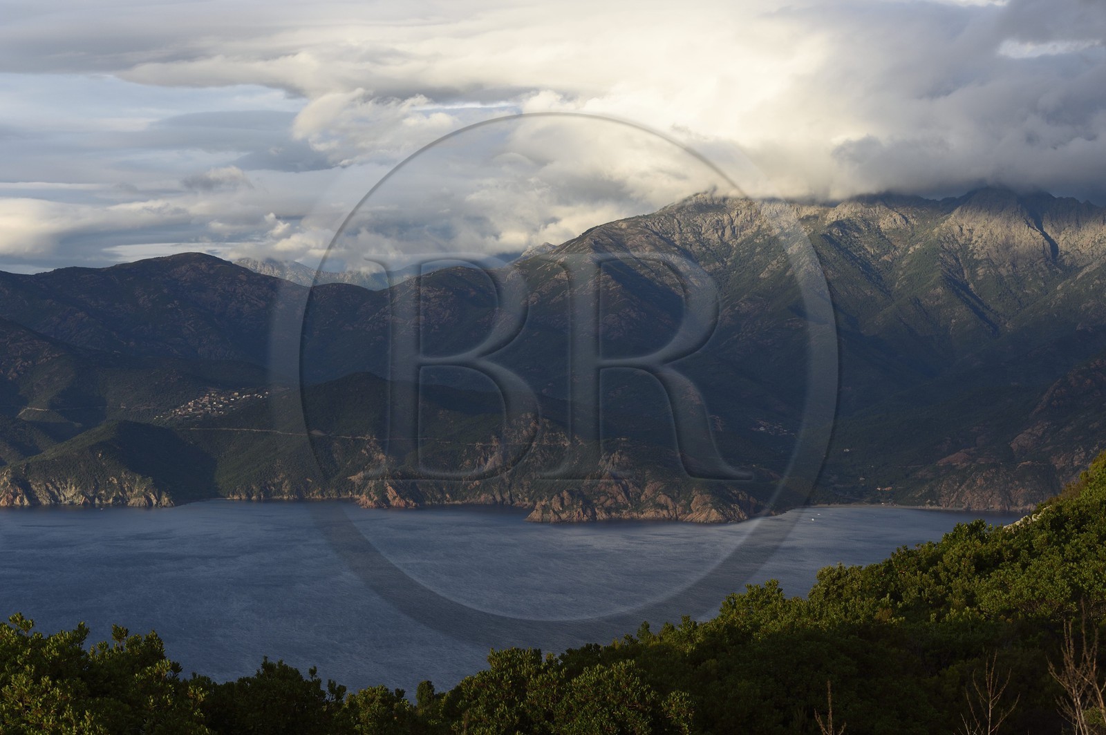 France, Corse-du-Sud (2A), Golfe de Porto, classé Patrimoine Mondial de l'UNESCO