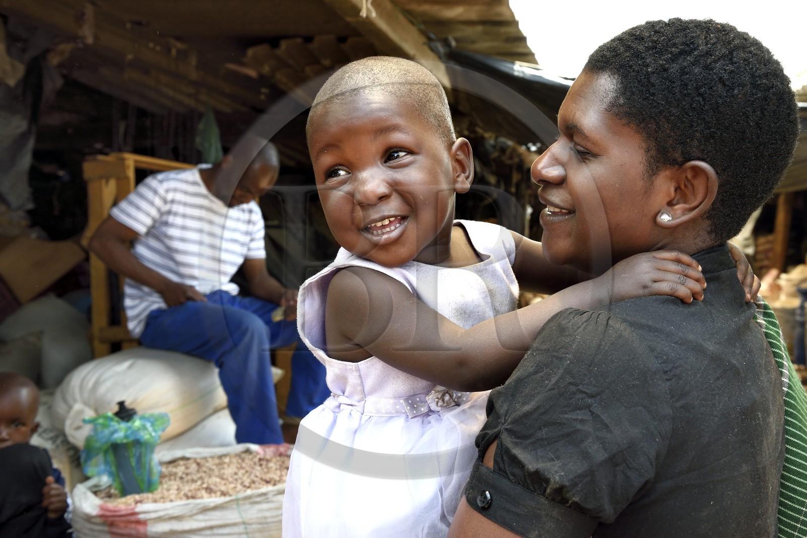Zimbabwe, Harare, marché de Mbare
