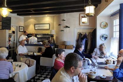 France, Seine-Maritime, Dieppe, district of the Pollet, Bistrot du Pollet