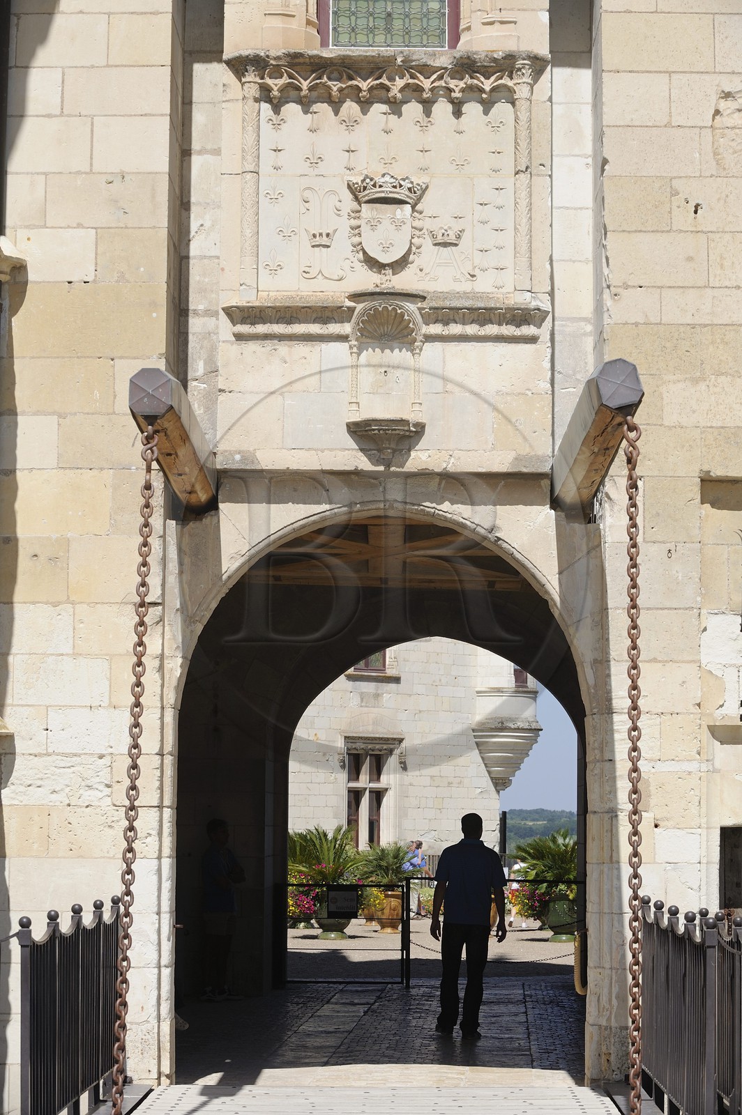 France, Loir-et-Cher (41), Vallée de la Loire classée Patrimoine Mondial de l'UNESCO, château de Chaumont-sur-Loire