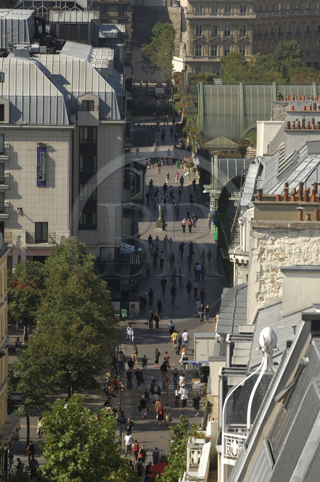 France, Paris (75), quartier des Halles