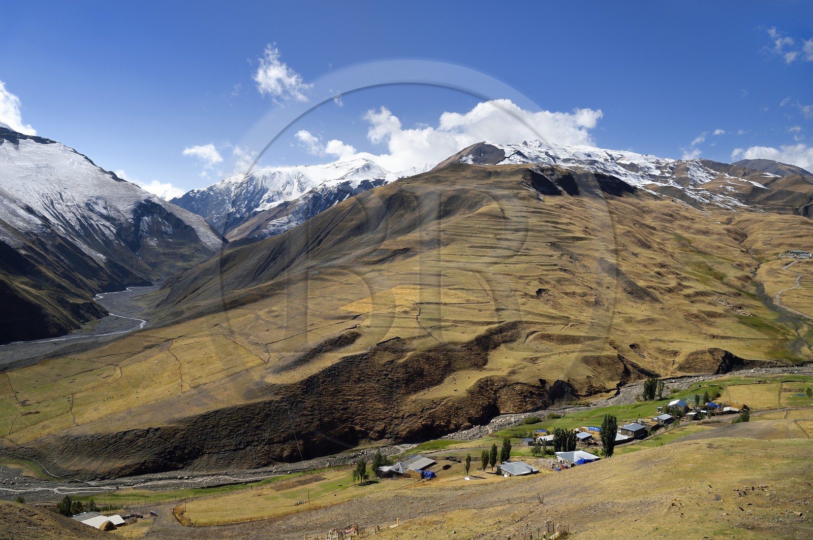 Azerbaïdjan, région de Quba (Guba), chaine de montagne du Grand Caucase, village de Khinalug (Xinaliq)