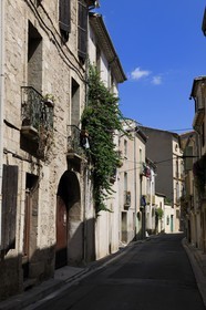 France, Hérault (34), Pézenas, rue Denfert-Rochereau