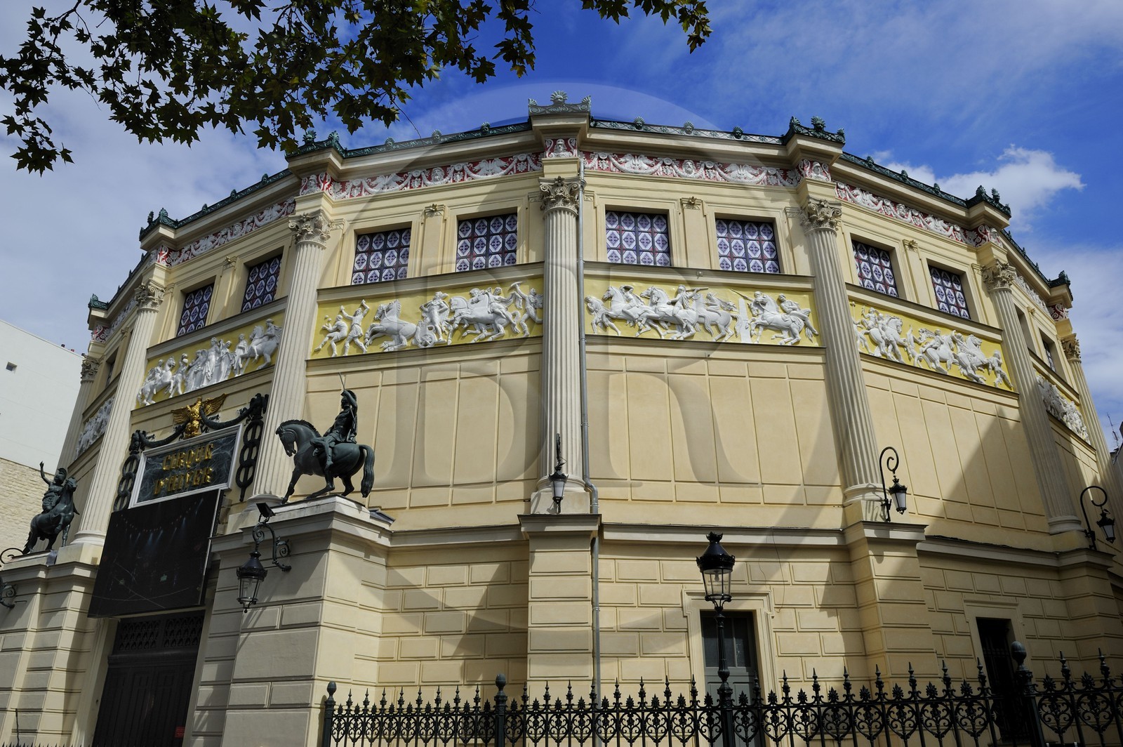 France, Paris (75), boulevard des Filles du Calvaire, le Cirque d'Hiver