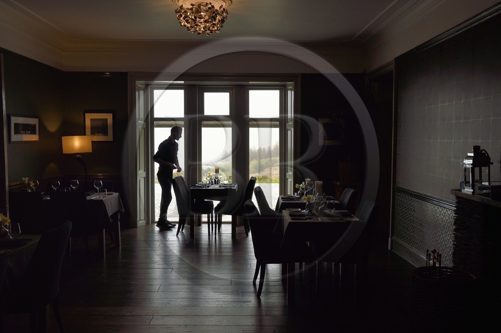 Royaume-Uni, Ecosse, région des Highlands, les Hébrides, Ile de Skye, Flodigarry, le Flodigarry Hotel et pub