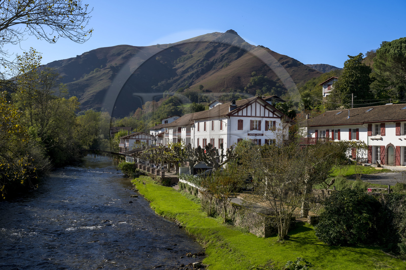 France, Pyrénées-Atlantiques (64), Pays-Basque, Saint-Etienne-de-Baïgorry, l'Hotel Arcé****