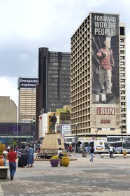South Africa, Gauteng Province, Johannesburg, CBD (Central Business District), Gandhi Square