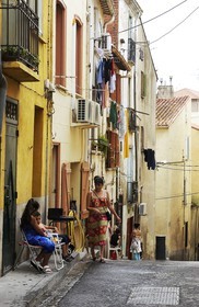 France, Pyrenees Orientales, Perpignan, Saint Jacques district (gipsy district)